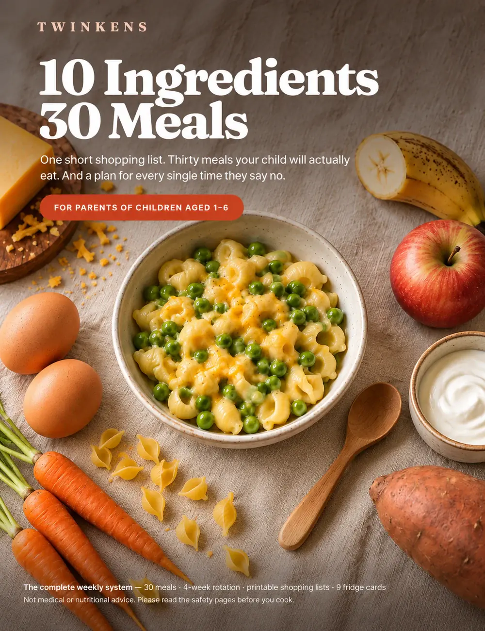 10 Ingredients, 30 Meals ebook cover